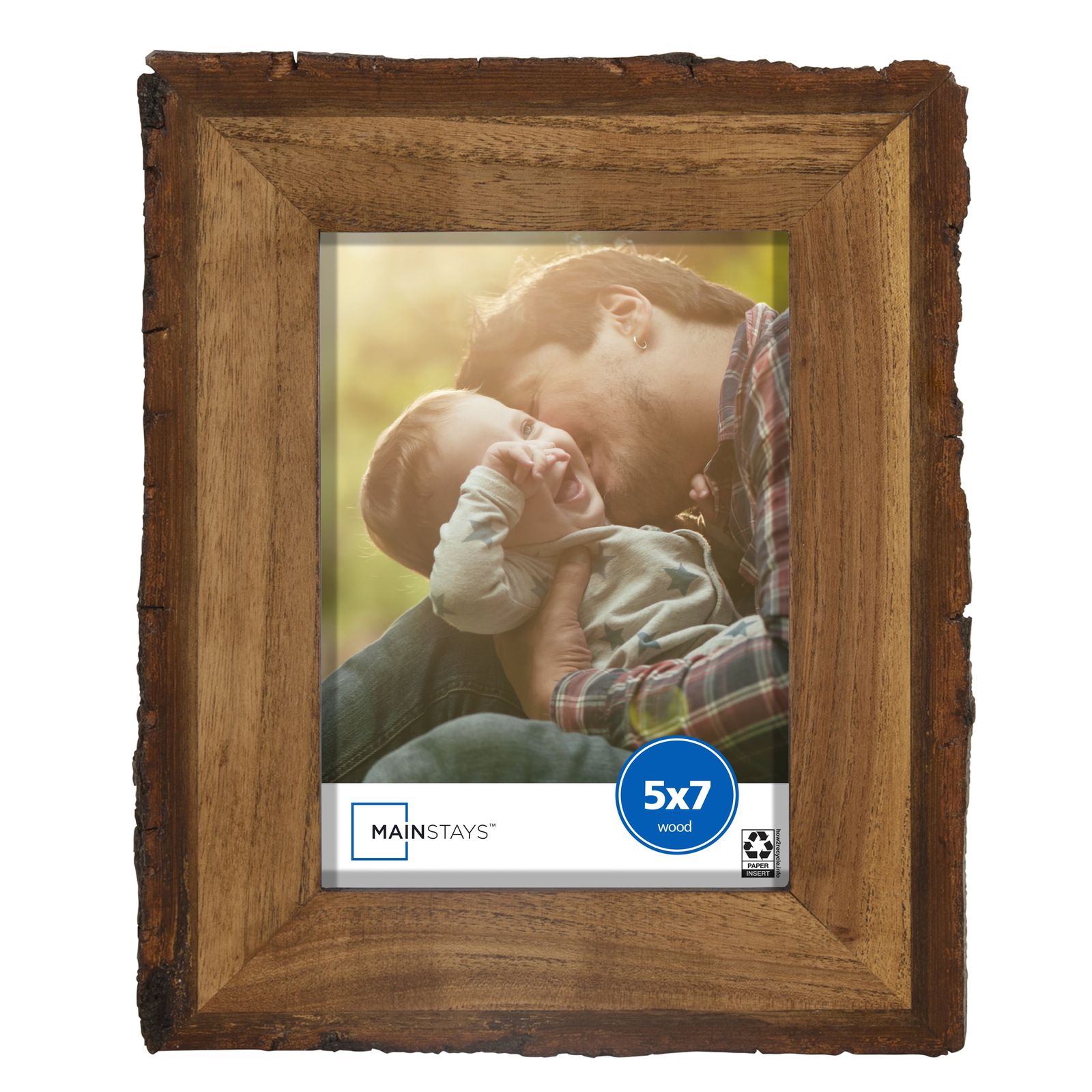 5×7 Live Edge Tabletop Picture Frame