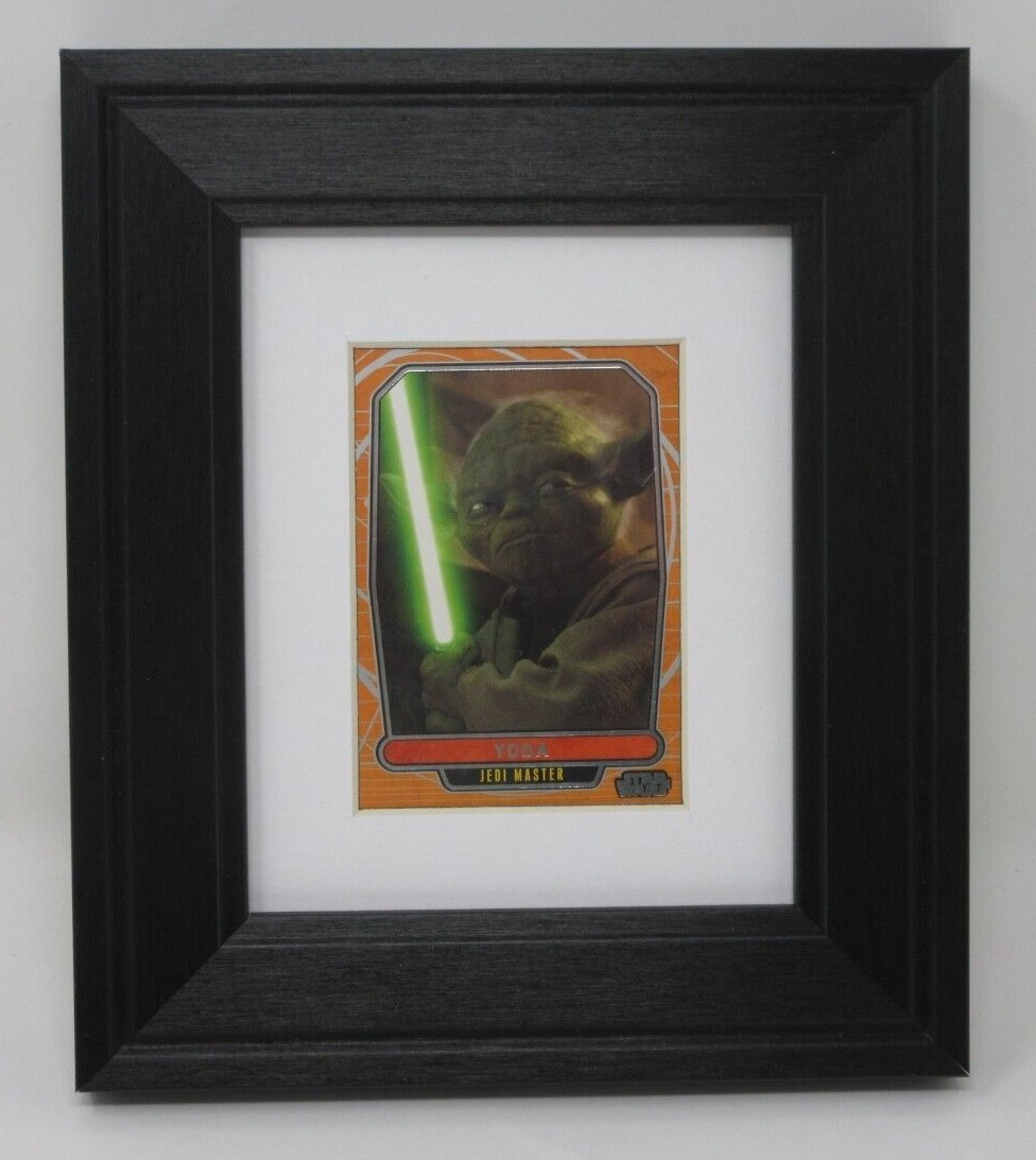 TRADING CARD (NOT INCLUDED) PICTURE DISPLAY WALL FRAME 6.5&Prime; x 7.5&Prime;