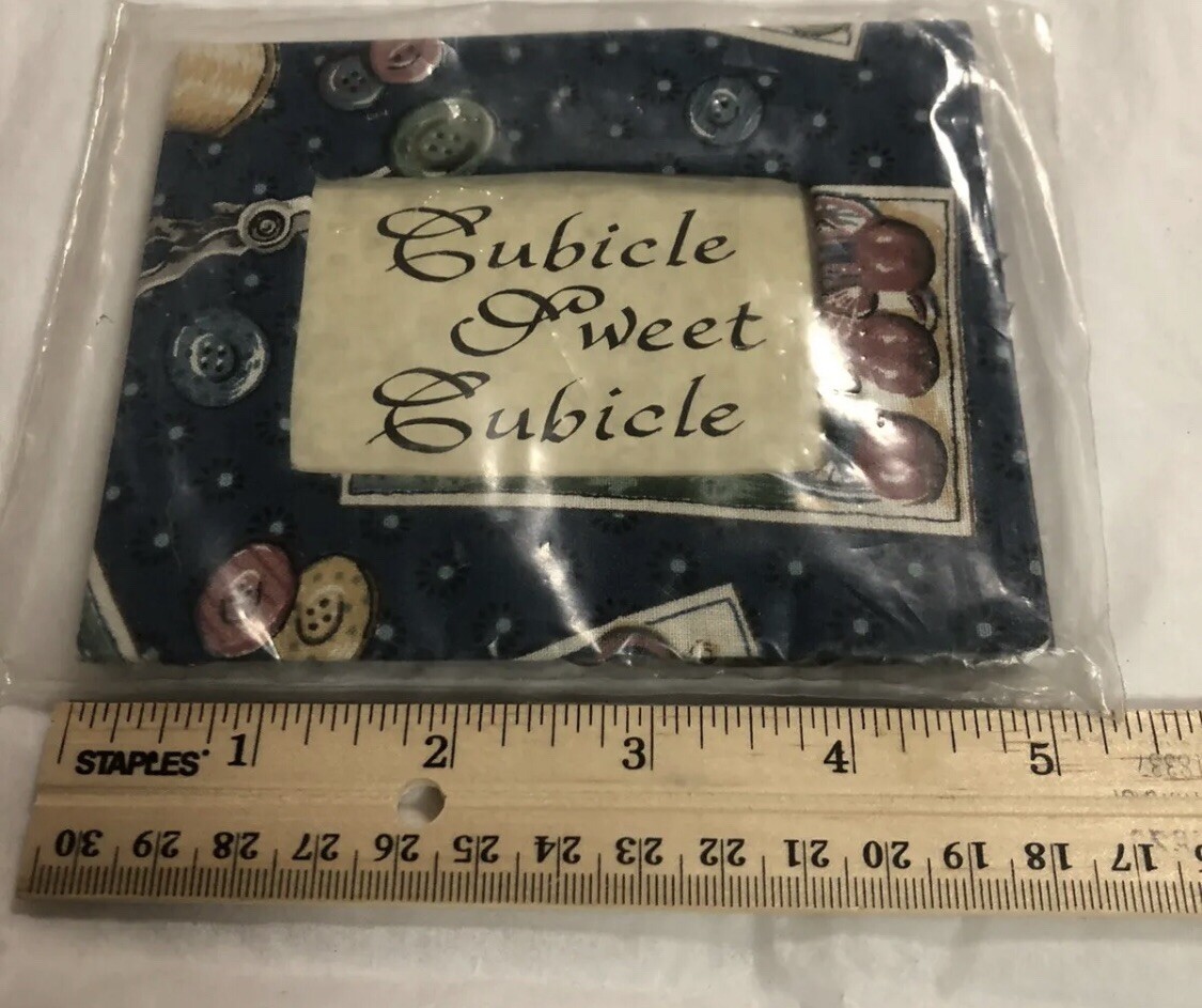 fabric frame-Cubicle Sweet Cubicle- Cute Frame For Office Co Workers