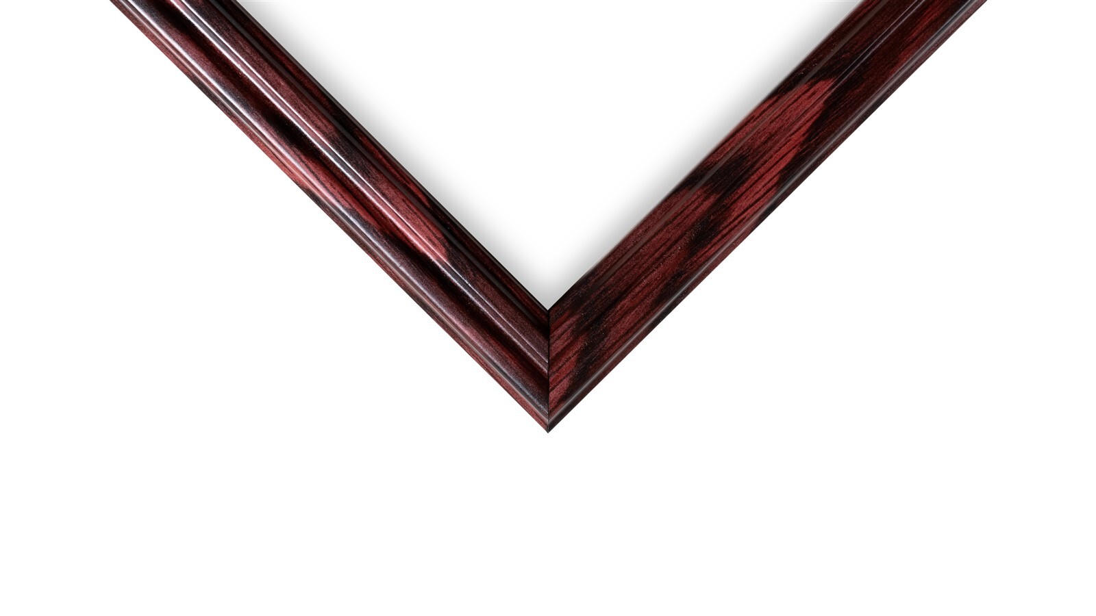US ART Frames .75&Prime; Cherry Matte finish Real Poplar Solid Wood Picture Frame