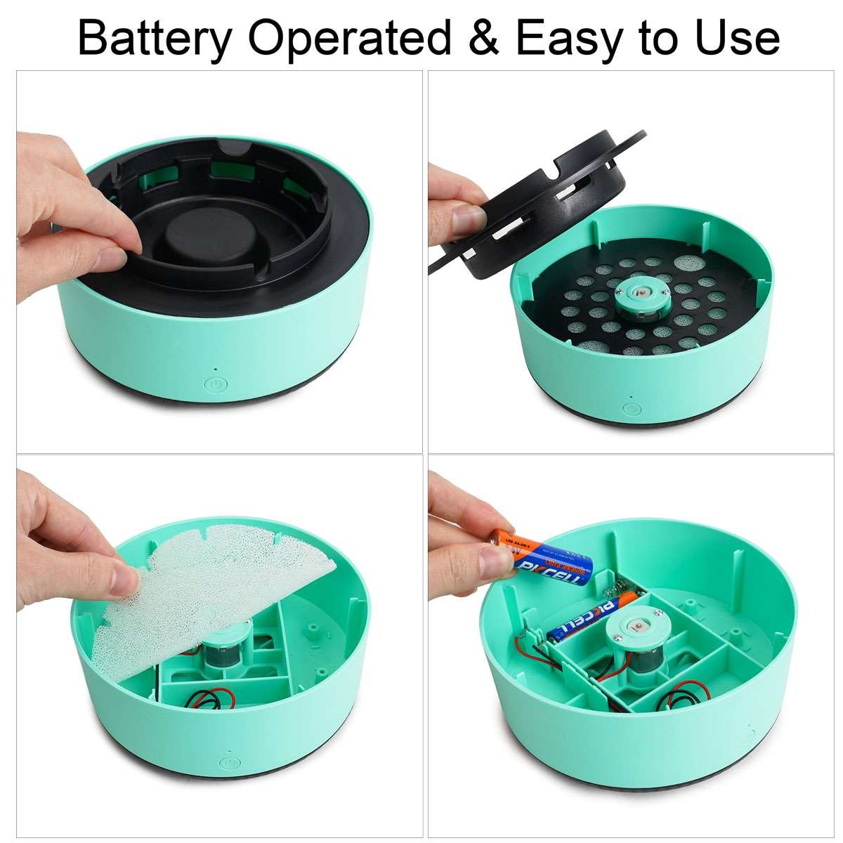 2 in 1 Multifunctional Smokeless Ashtray Air Purifier Ashtray with Filter Office