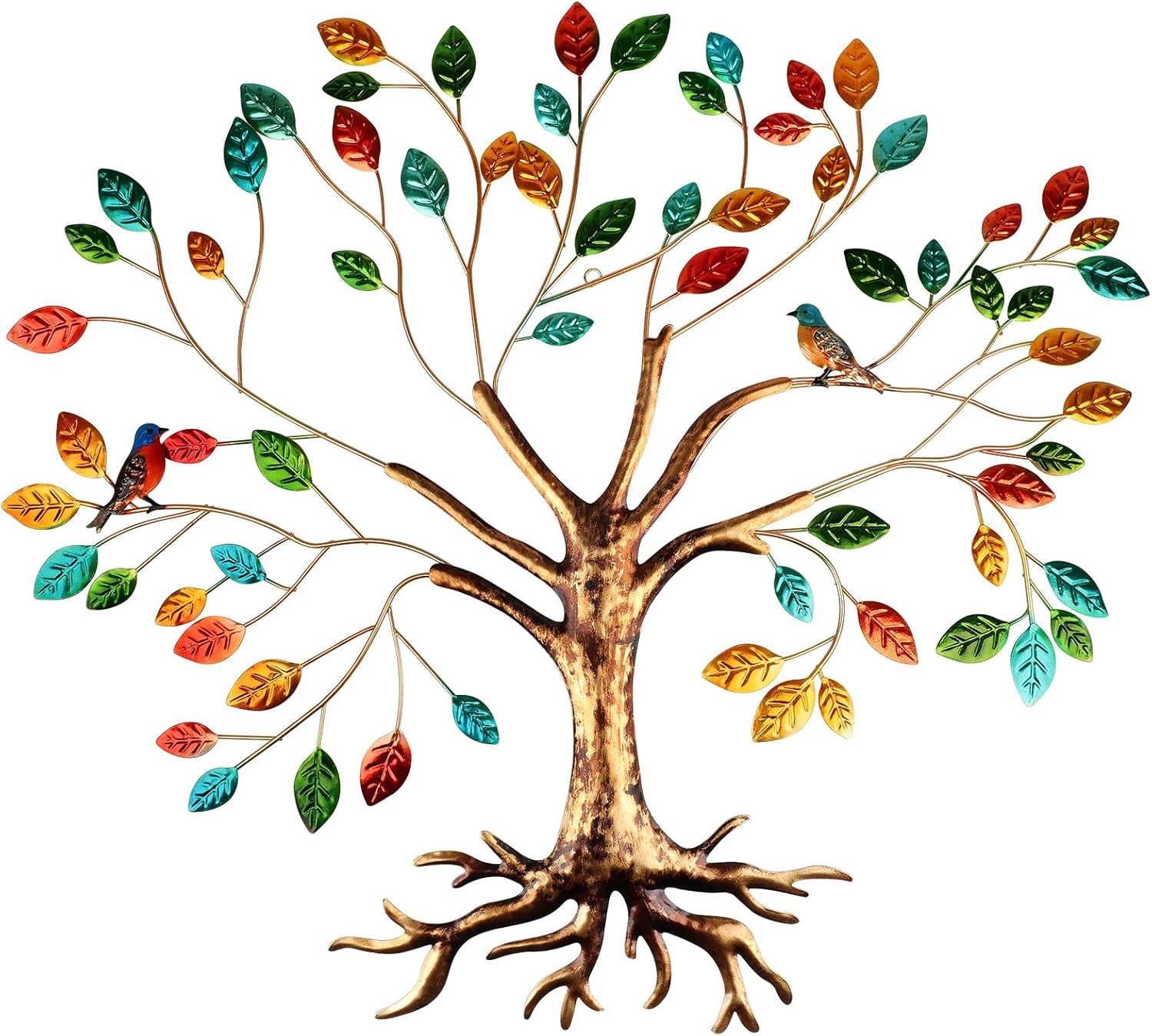 Tree of Life Metal Wall Art Sculpture 22 X 26 Inch Large Metal Tree of Life Wall