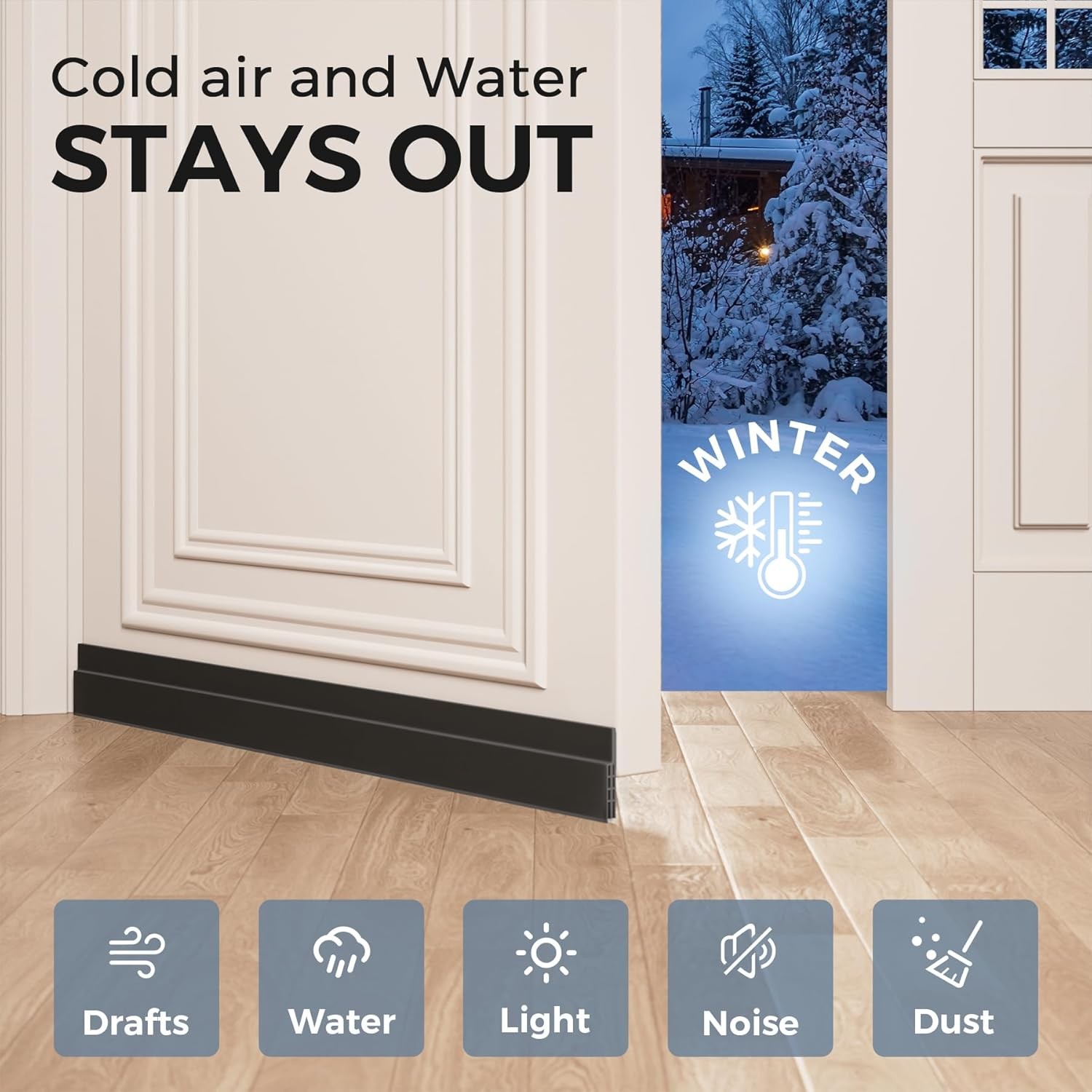 Grotheory 2 Pack under Door Draft Stopper, Home Improvement, Weather Stripping D