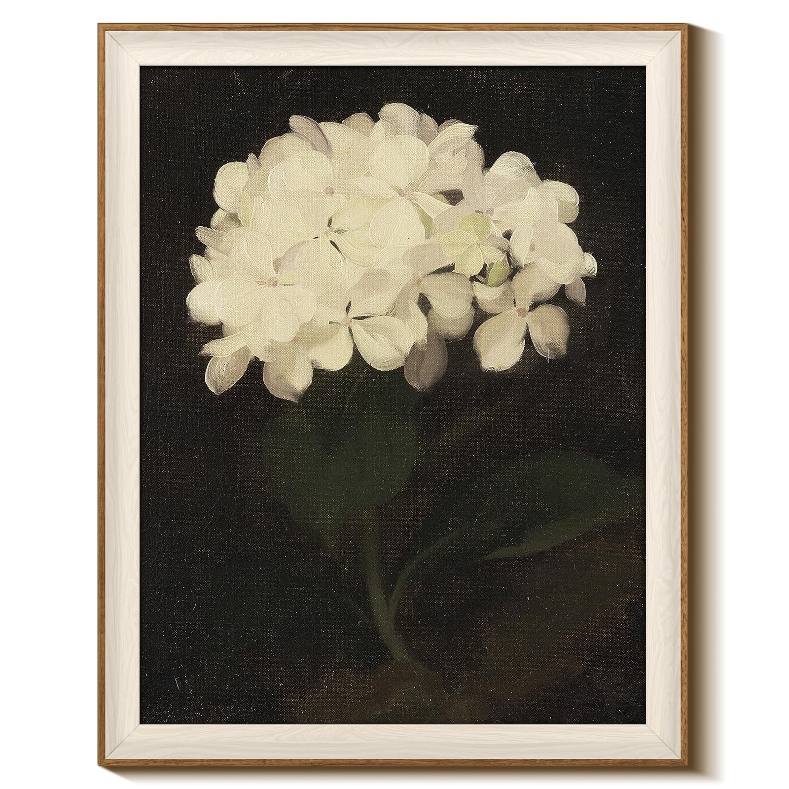 InSimSea Framed Canvas Wall Art Decoration Canvas Wall Art Room Decor, White …