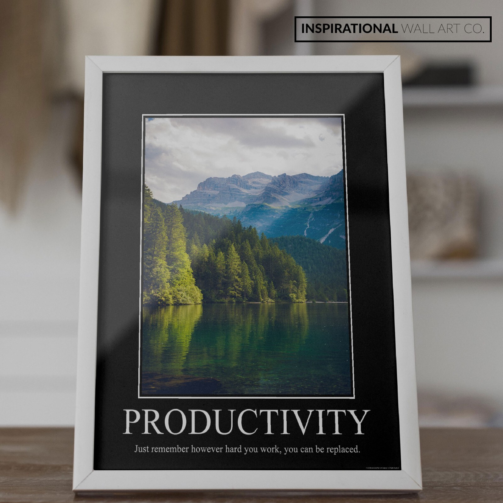 Demotivational Poster Funny Wall Art Poster Print Artwork Decor Office Sarcastic