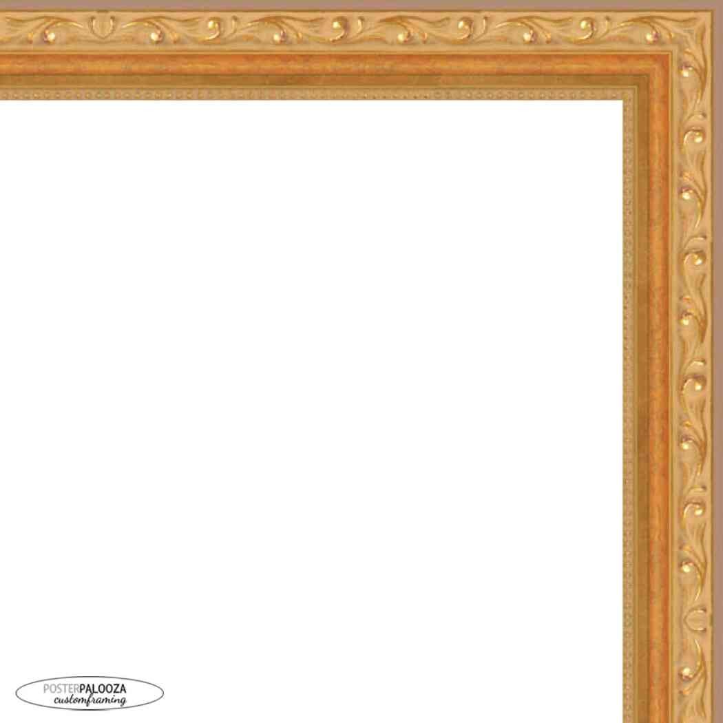 11×7 Wood Antique Frame with UV Acrylic, Available in 4 Finishes