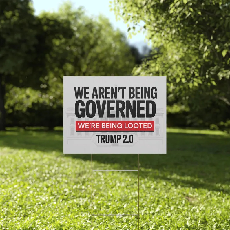 Anti Trump Yard Sign Protest Sign Political Election Weatherproof