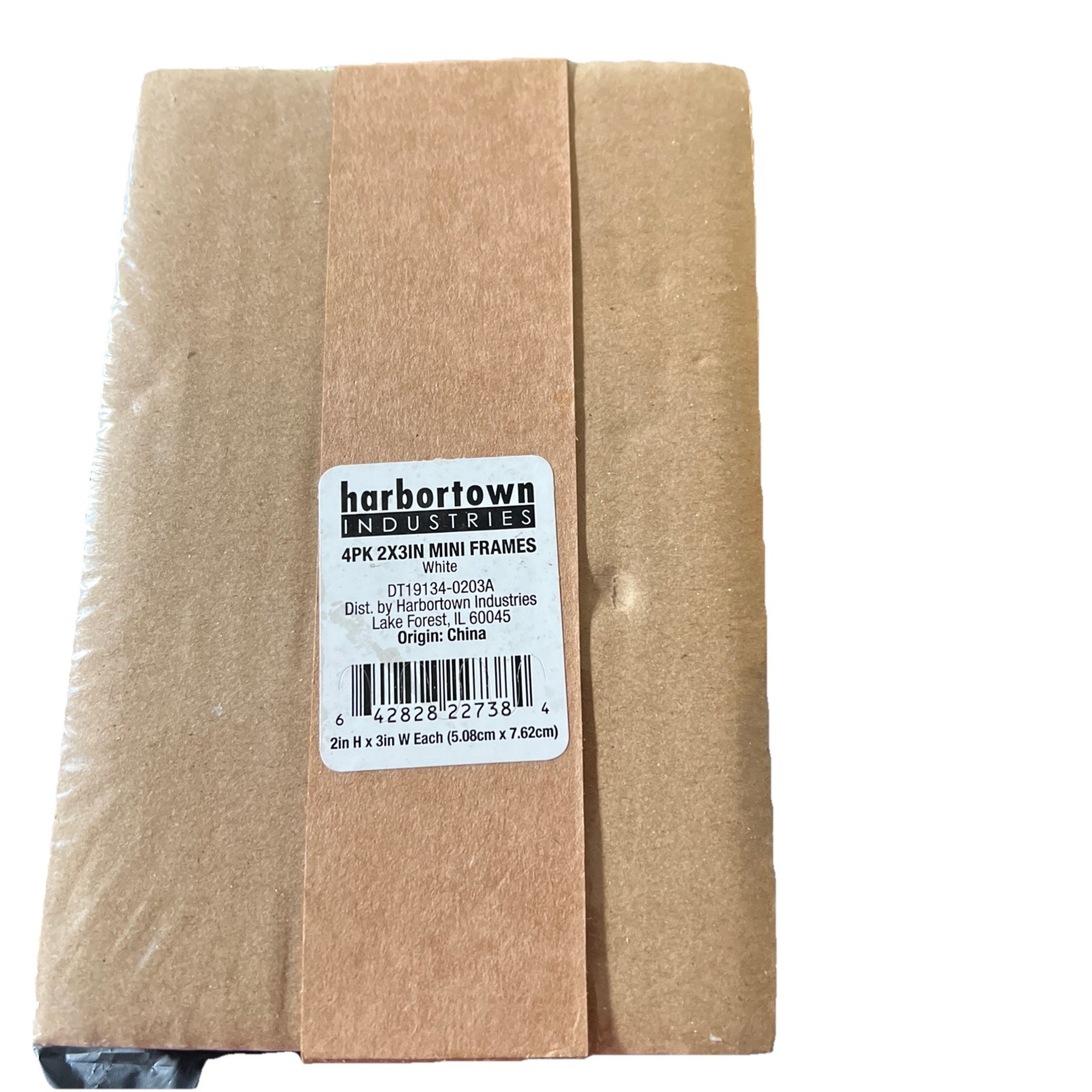 4 pack – 2×3&Prime; inch Small Picture Frames – White
