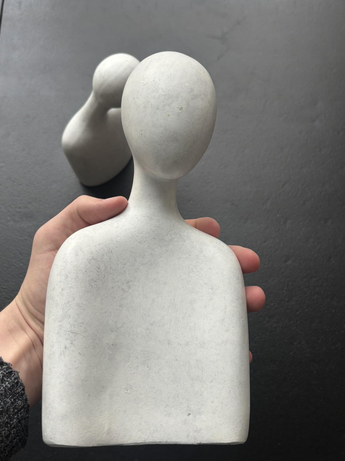 Abstract Couple Sculptures for Home Decor, Romantic Lover Statue Collectibles