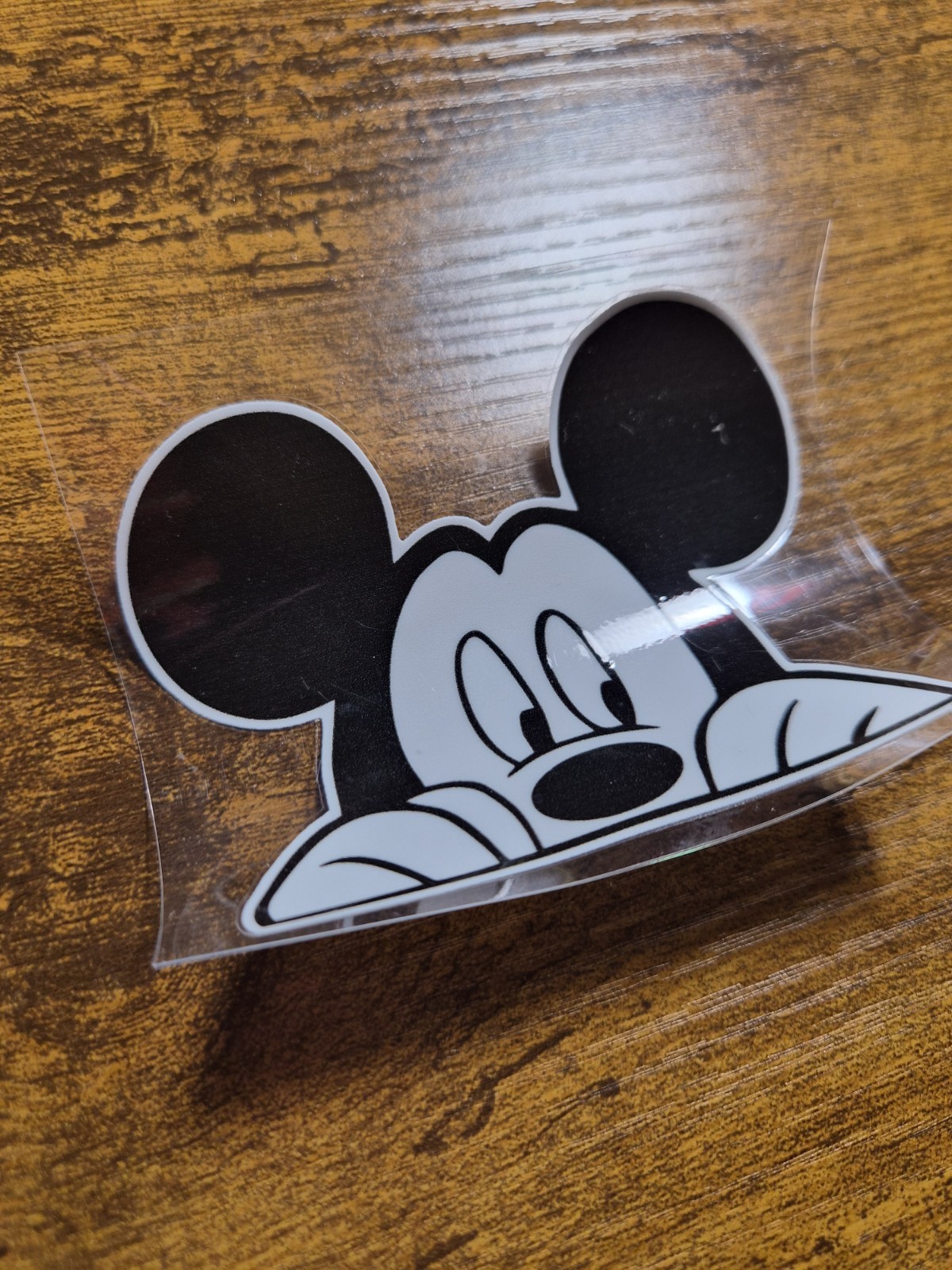 Mickey Mouse Disney High Quality UV DTF Raised Decal Sticker