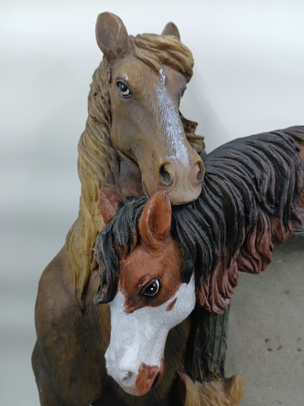 3D Picture Frame Western Horses Rustic Equestrian Fits 4&Prime;x 6&Prime; Photo Frame