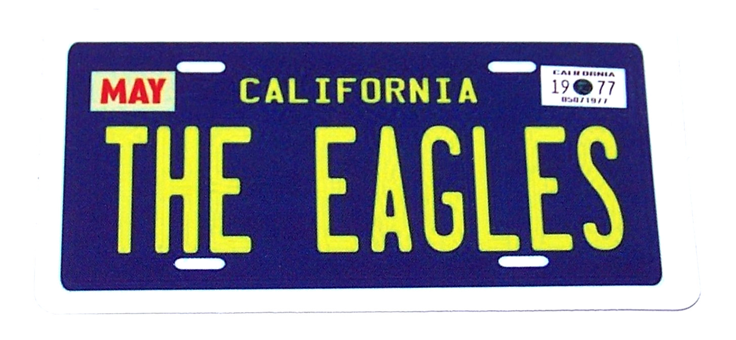 THE EAGLES Logo Cut Sticker Decal Band Music Hotel California – The Eagles