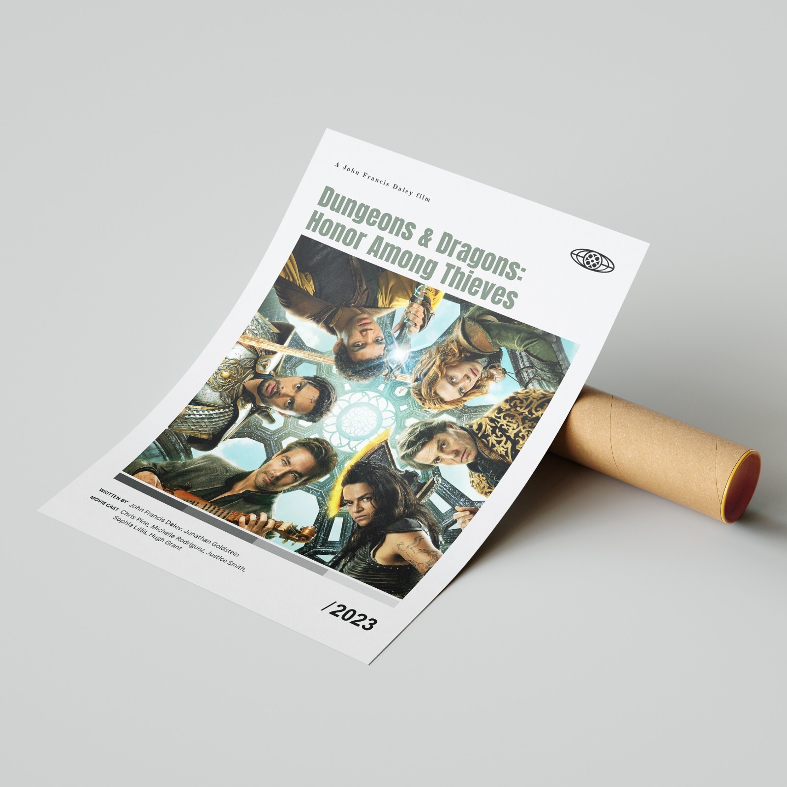 Dungeons & Dragons: Honor Among Thieves Movie Poster Print, Wall Art – Unframed
