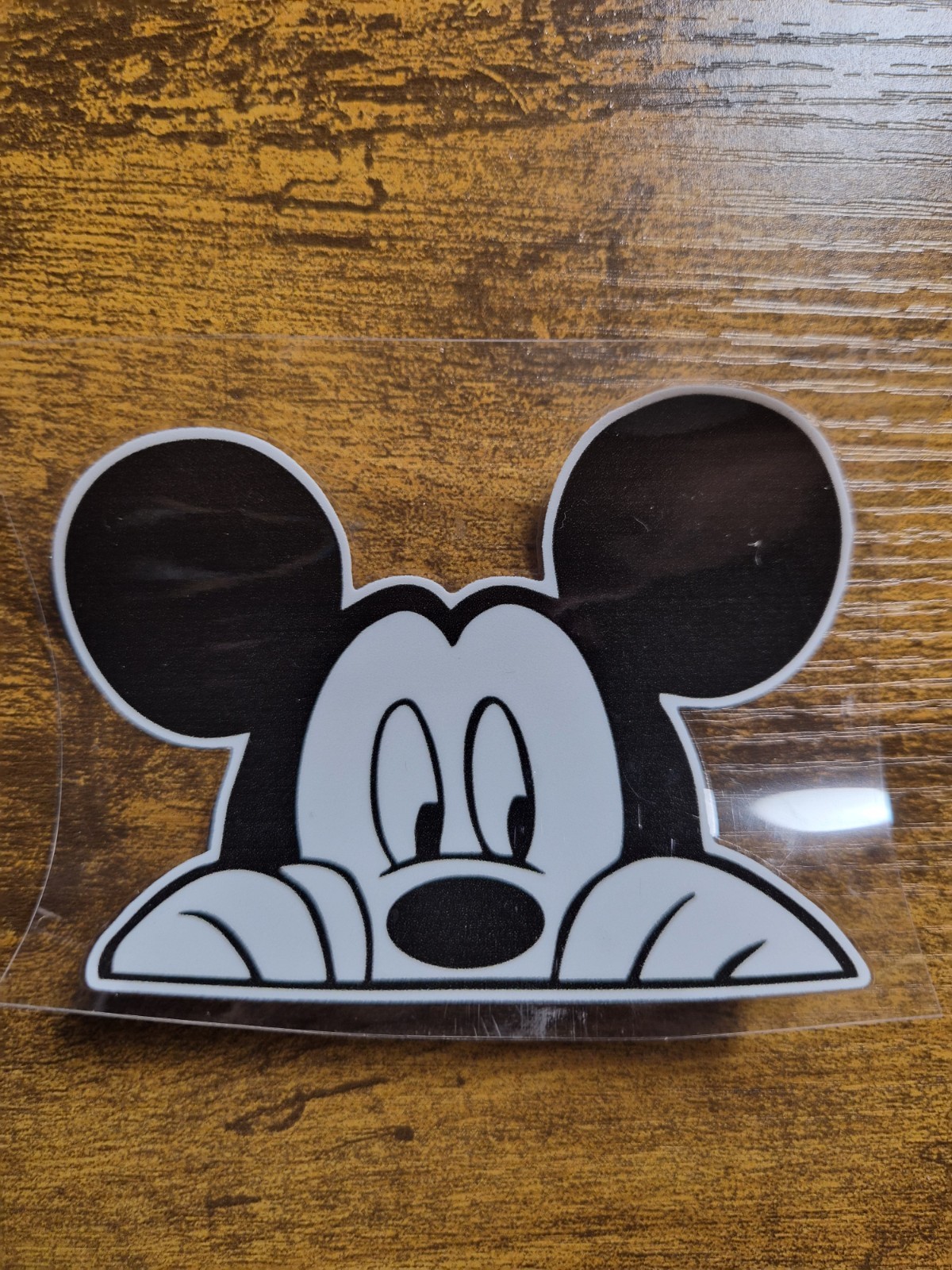 Mickey Mouse Disney High Quality UV DTF Raised Decal Sticker