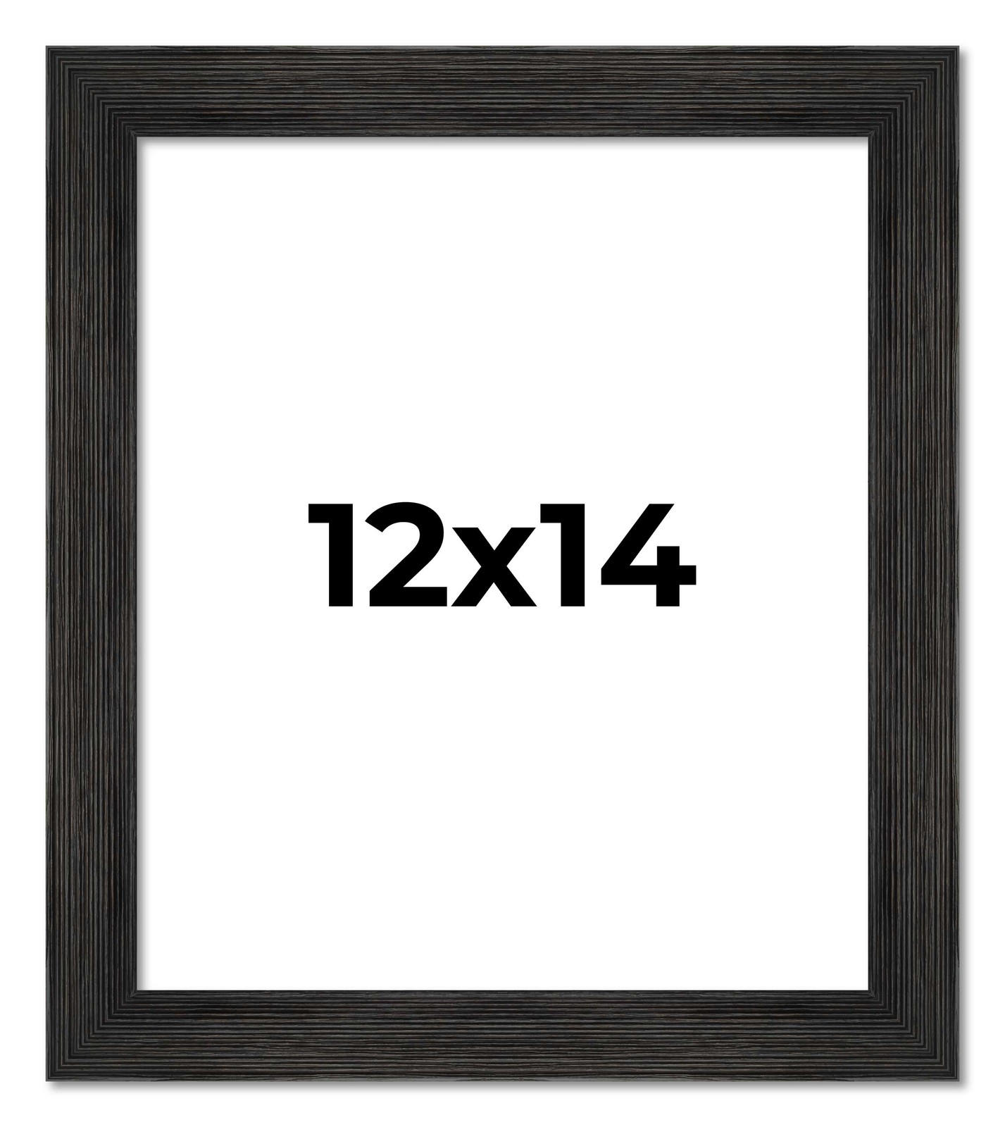 12×14 Frame Black Barnwood Picture Frame Photo Frame UV Acrylic, Acid Free