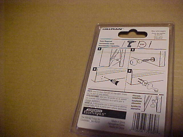 Magnetic Door Stop Oil Rubbed Bronze, Brass, & Pewter by Hillman FAST FREE SHIP!