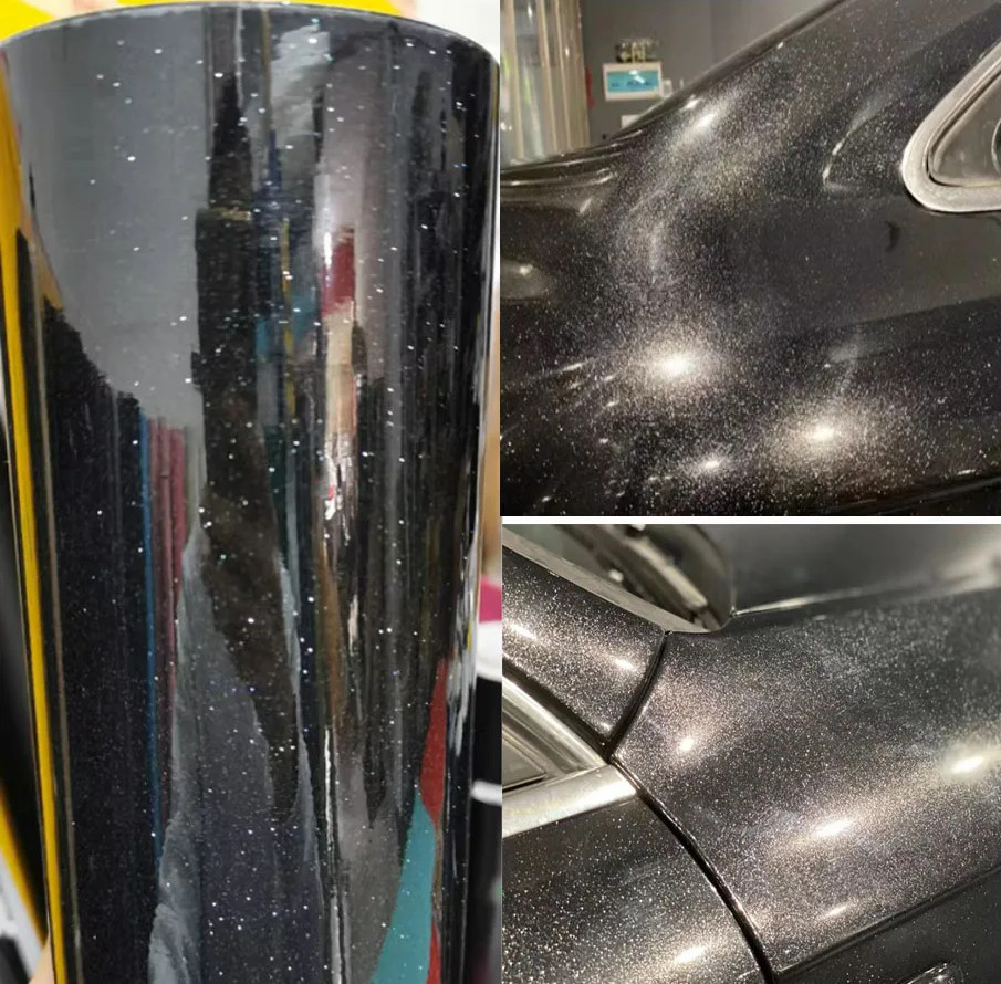 Premium Glossy Metallic Pearl Vinyl Self-Adhesive Car Wrap Sticker Bubble Free