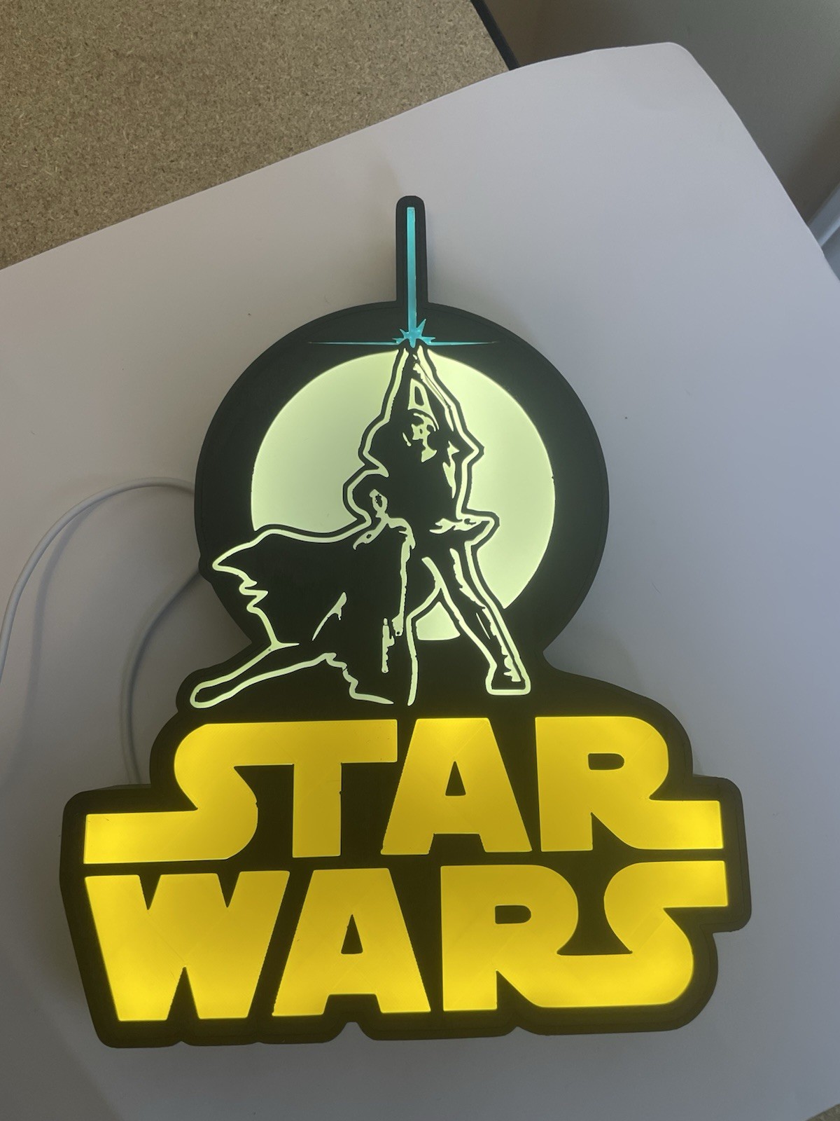 Star Wars Light Box Sign