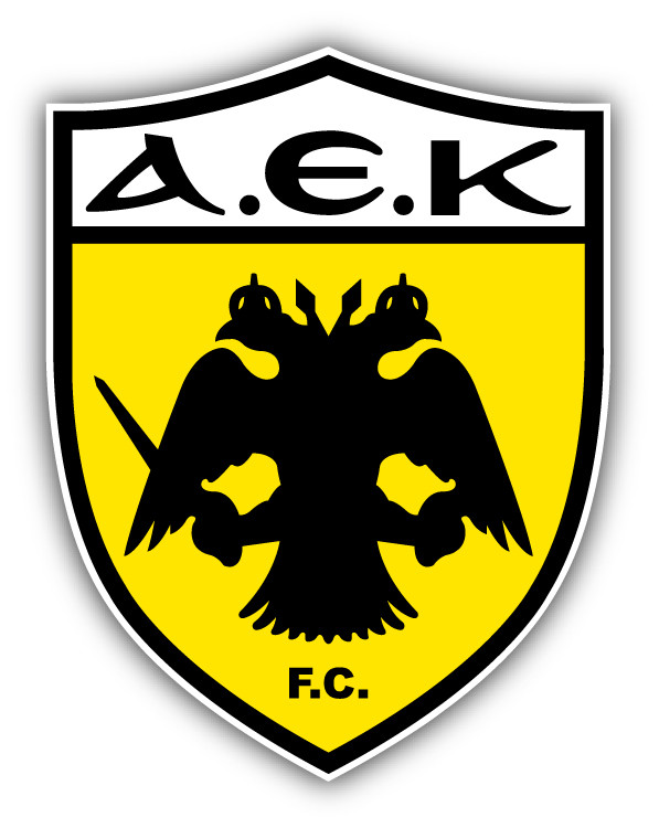 AEK FC Athens Soccer Football Car Bumper Sticker Decal 4 » x 5 »