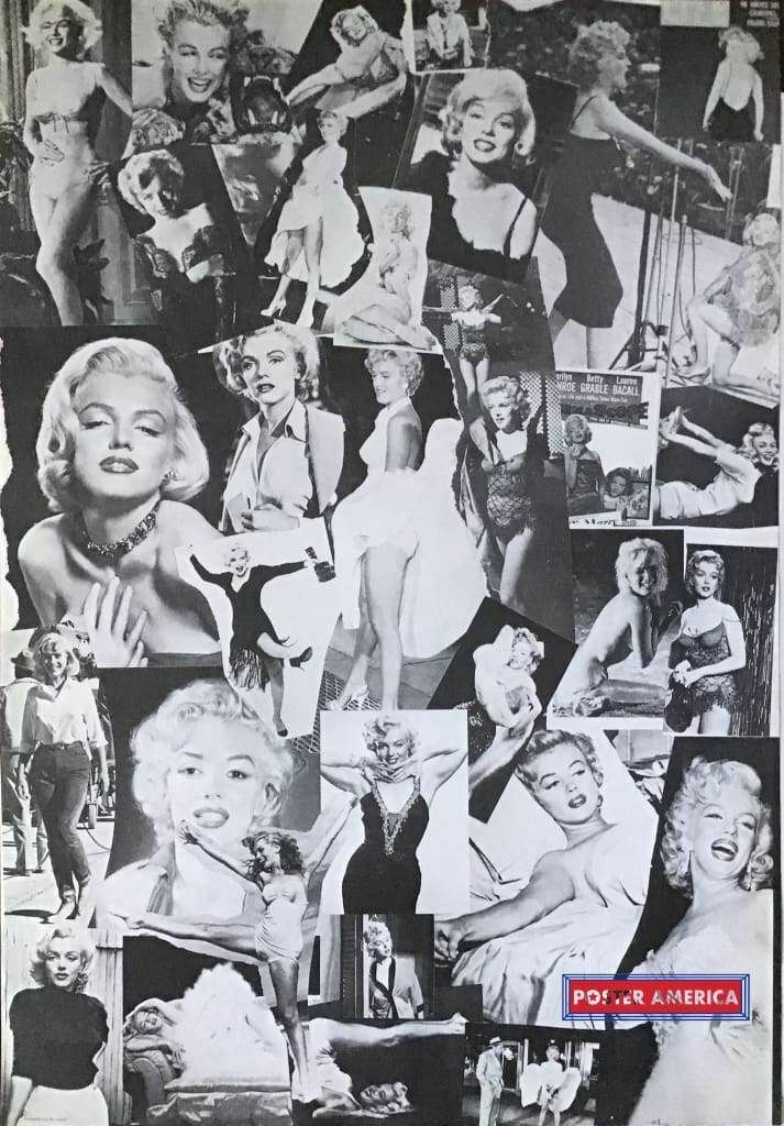 Marilyn Monroe Collage German Import Poster 26.5 X 38.5