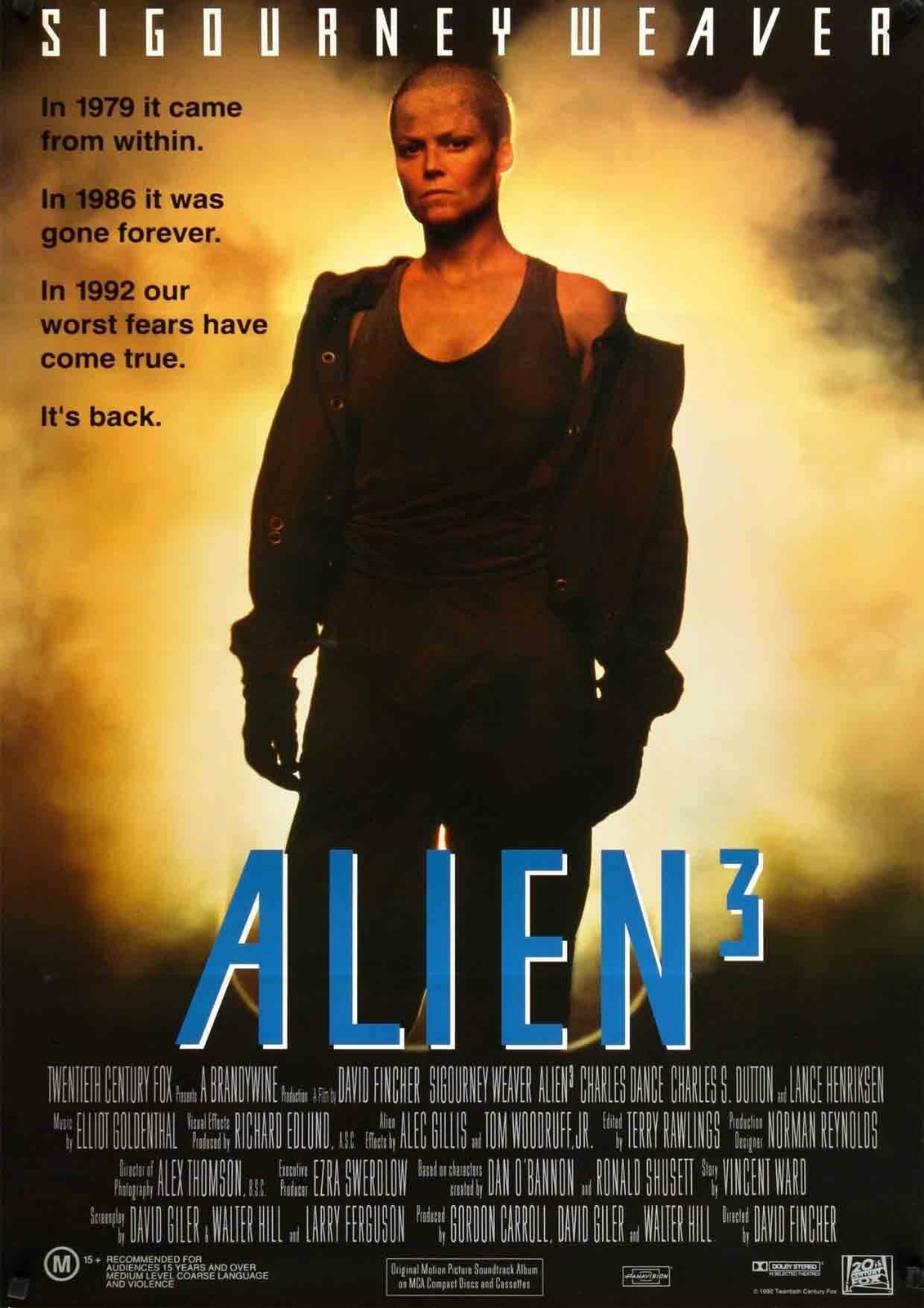 Alien 3 – 1992 Original Classic Cult Movie Poster Picture Print – Sizes A5 to A0
