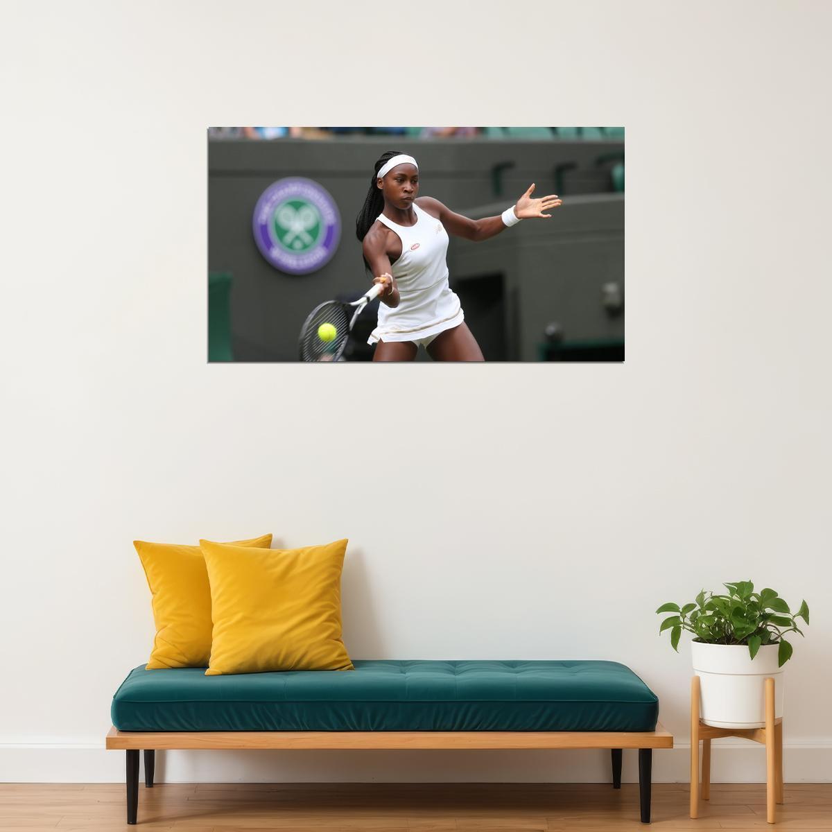 287740 Cori Gauff USA Tennis Player Sports PRINT POSTER
