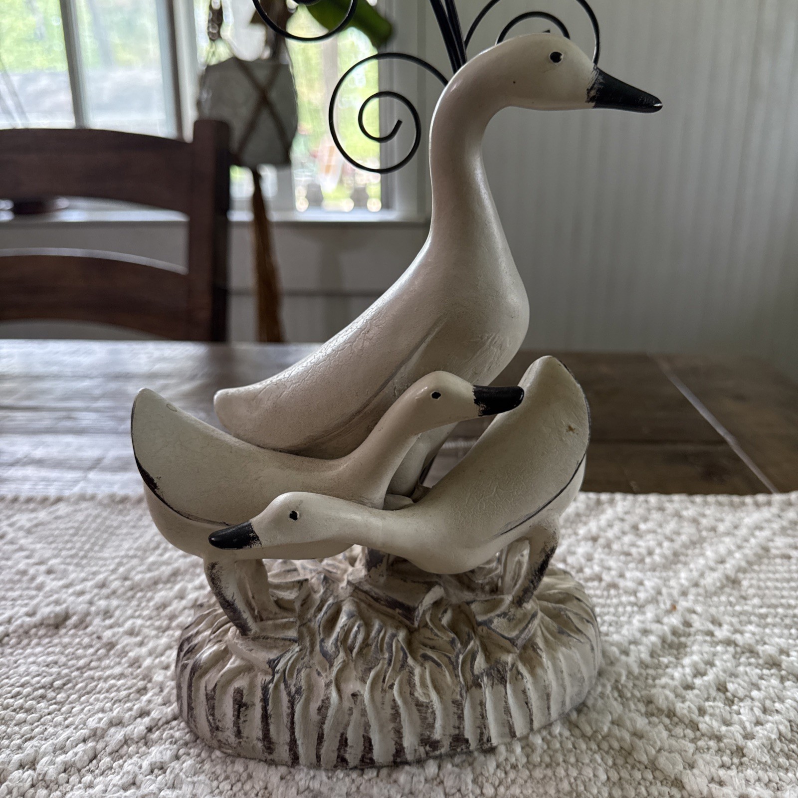 Chestnut Lane Duck Photo Clip Sculpture Picture Frame