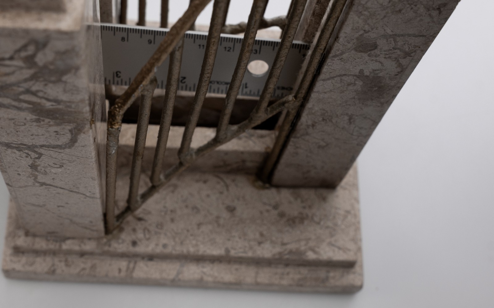 O.C. Tanner Display for Unknown Award Plaque of a Bridge / Staircase 11&Prime; 3.5lbs