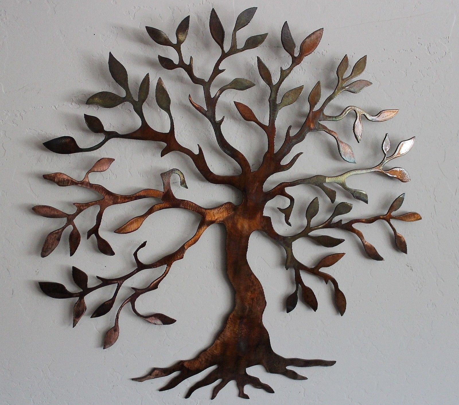 Olive Tree of Life – Metal Wall Art – Copper 36&Prime;