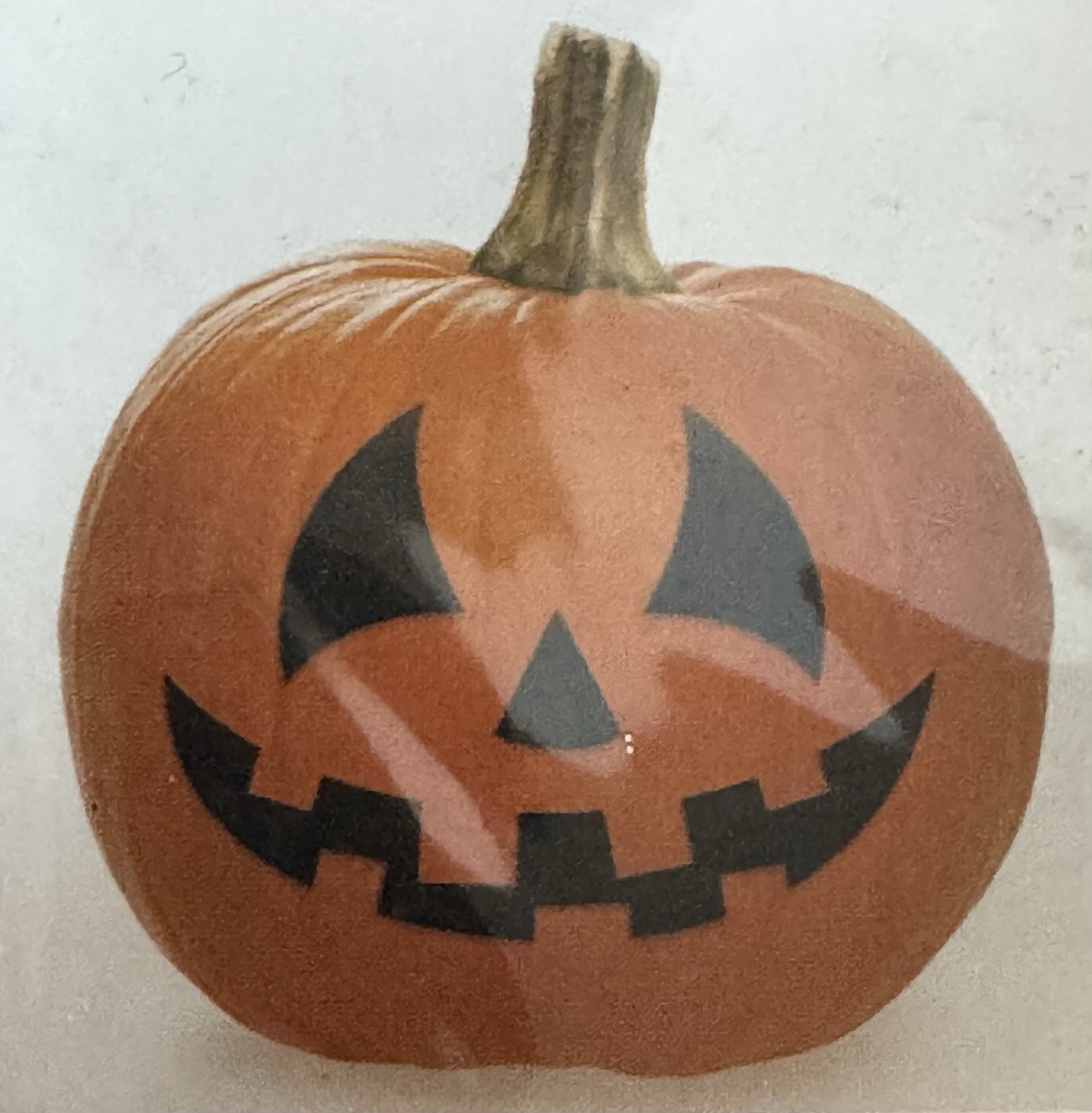 Jolee&rsquo;s Halloween Pumpkin Bling Stickers Pumpkin Face NEW Reusable