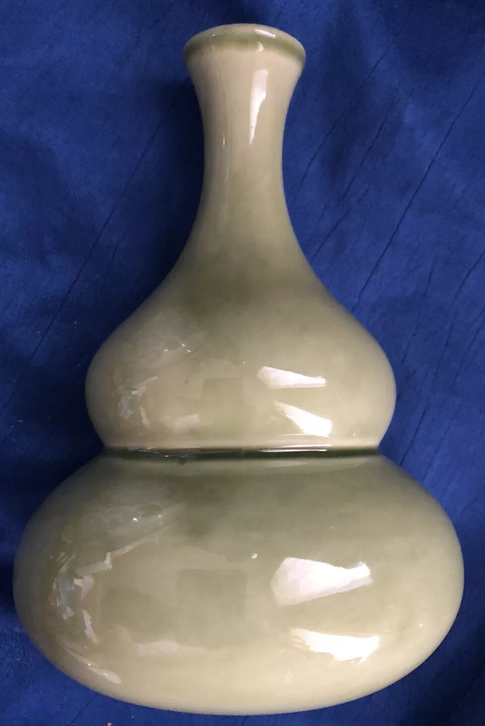 SET OF 3 VASES LIVE LOVE LAUGH GREEN VARIOUS SHAPES VINTAGE OCTOBER HILL