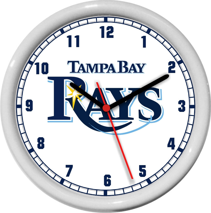 TAMPA BAY RAYS MLB American League AL WALL CLOCK 0625