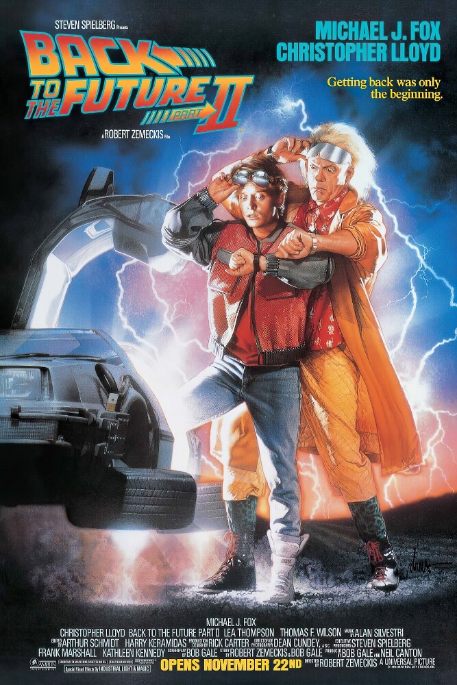 Back To The Future II – Movie Poster (Regular – Bttf Part 2) (Size 24&Prime; X 36&Prime;)