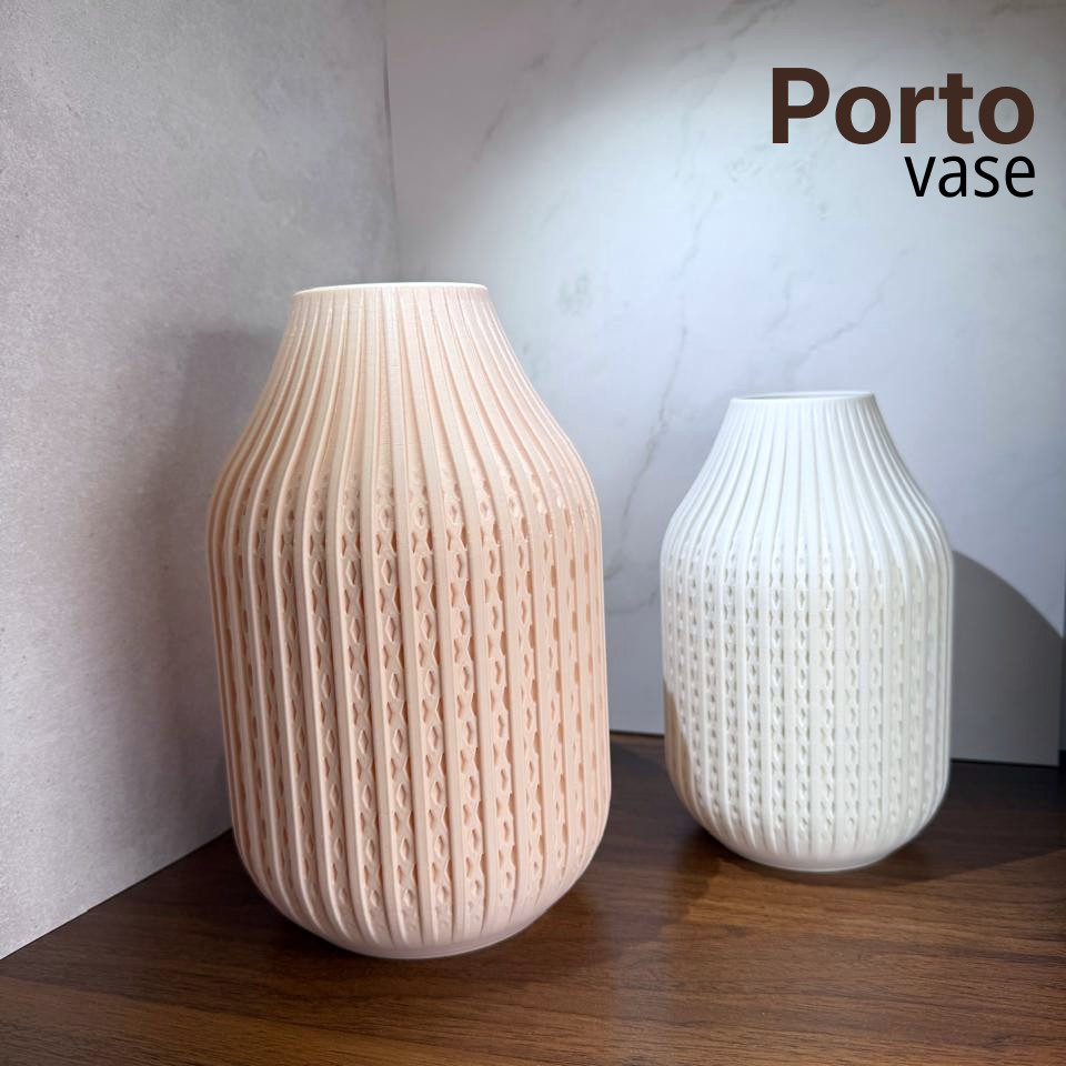 Porto Vase | Minimalist Deco | Modern Design | Elegant Vase | Scandinavian