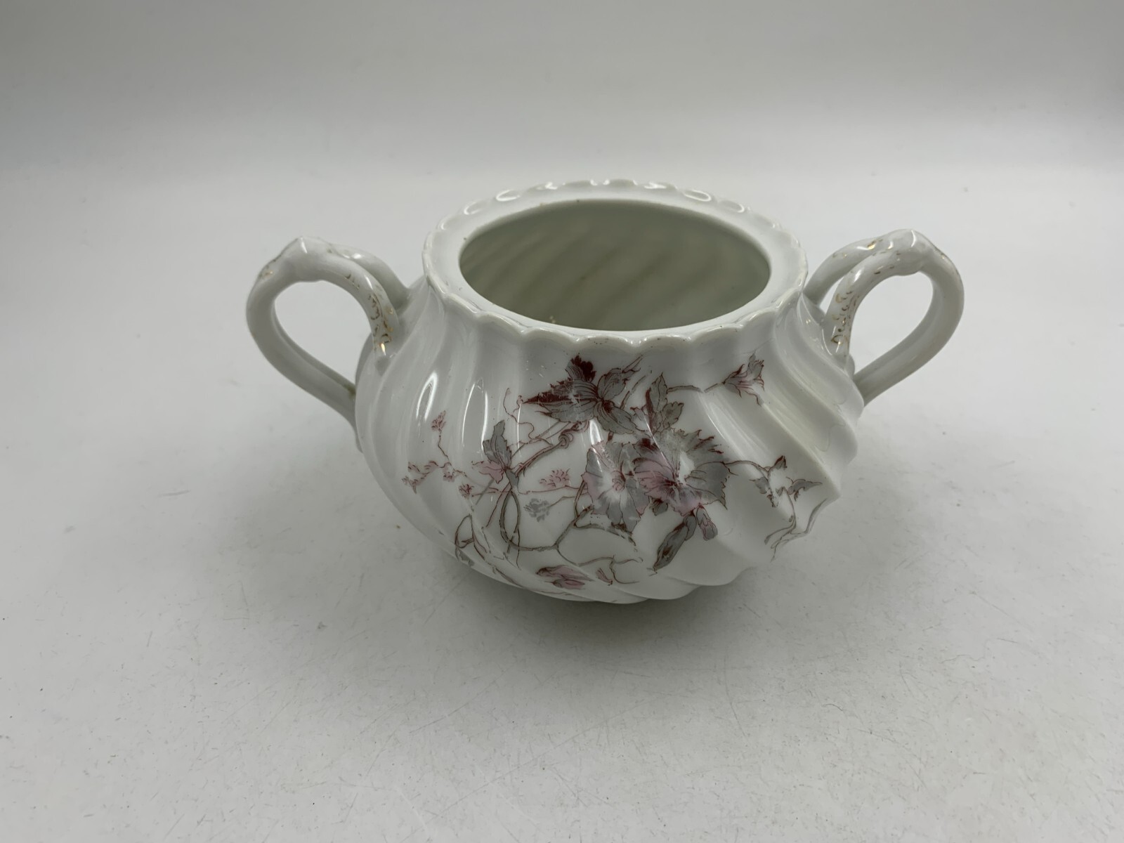 Pre-Owned H & C Depose Porcelain 4.5in Floral Candy Dish AA02B53027