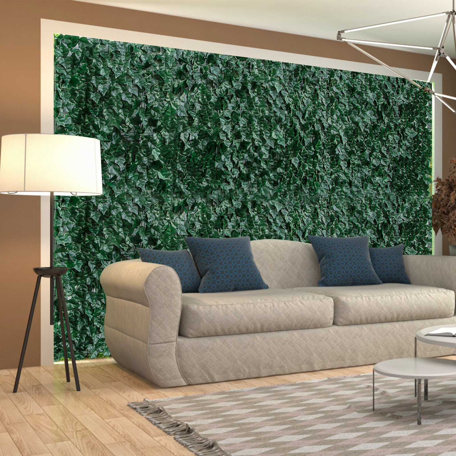 Artificial Boxwood Panel Roll Hedge Decor 39*118 Inch Privacy Fence Grass US