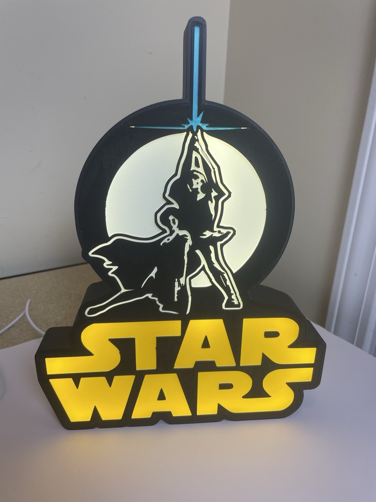 Star Wars Light Box Sign