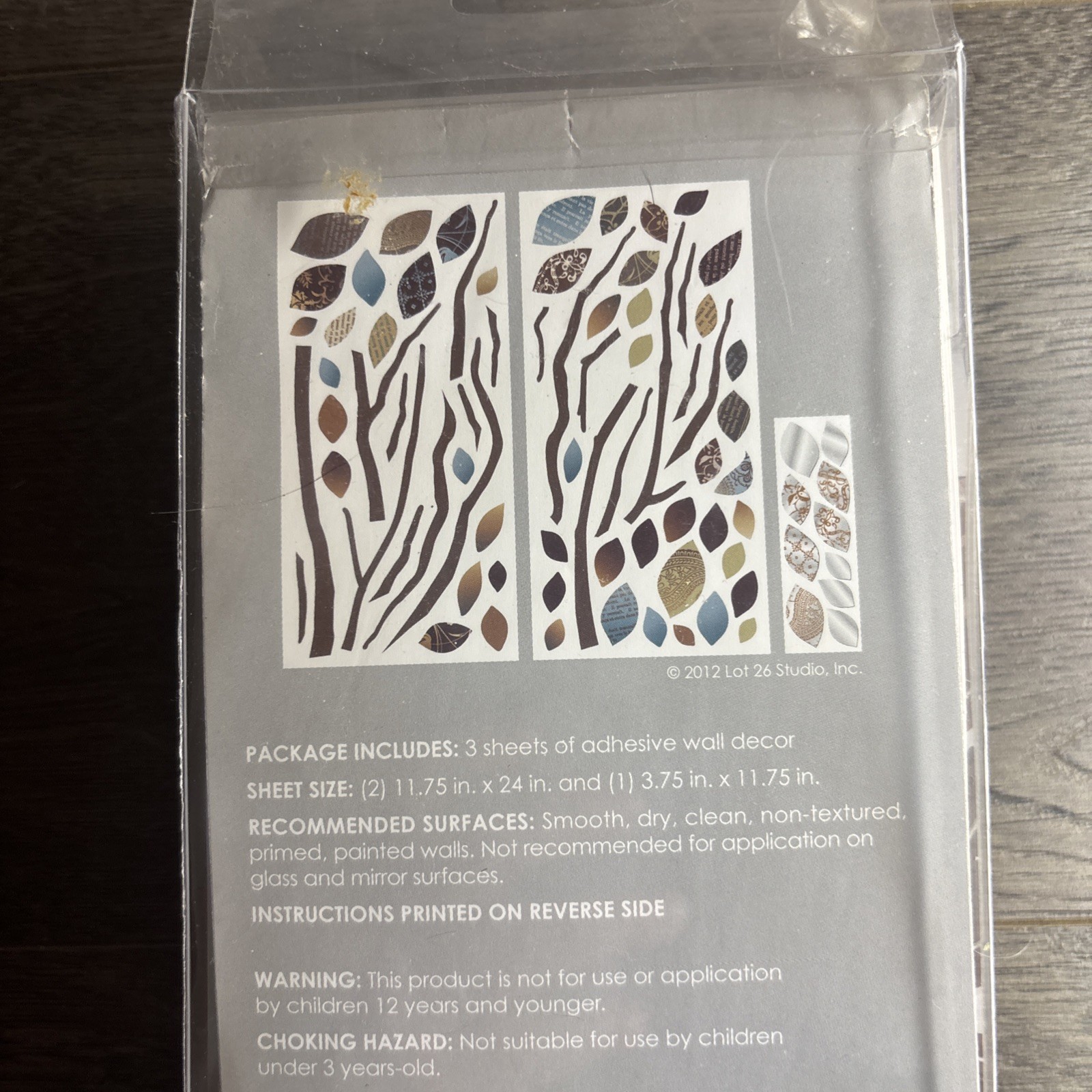 Vinyl Wall Decor Branches-