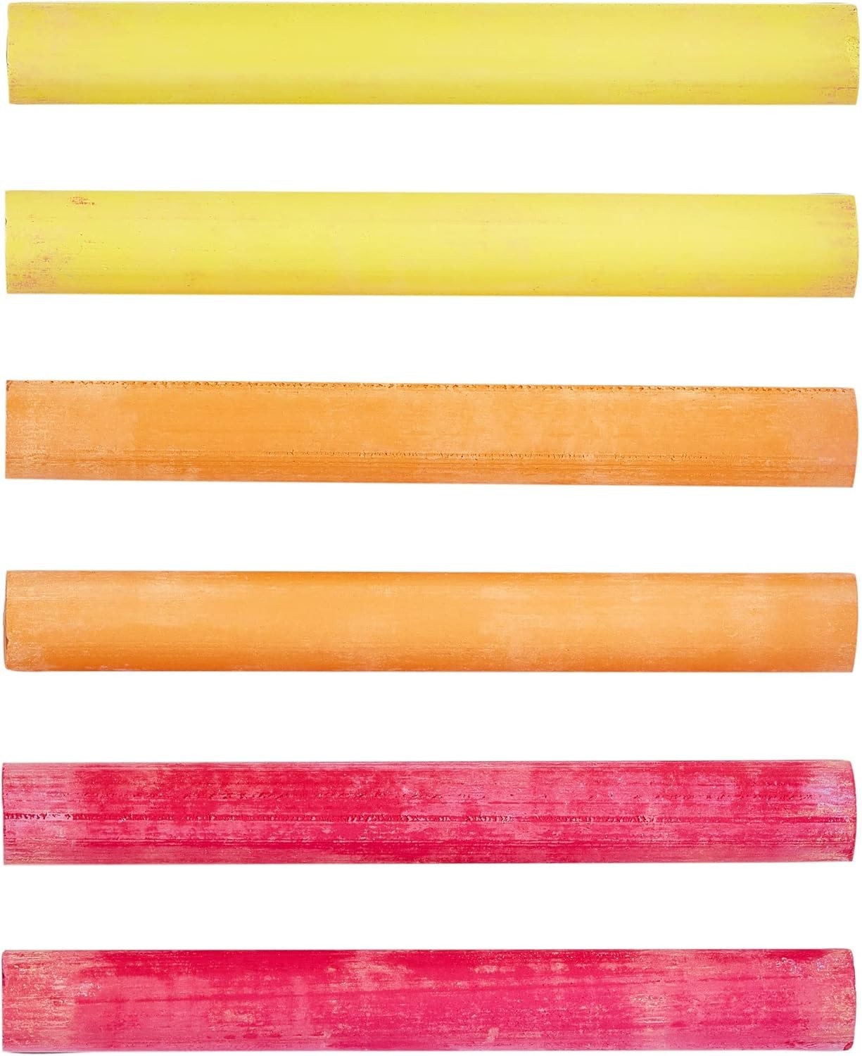12 Count Assorted Color Chalk Sticks Smooth Writing for Classroom Chalkboards