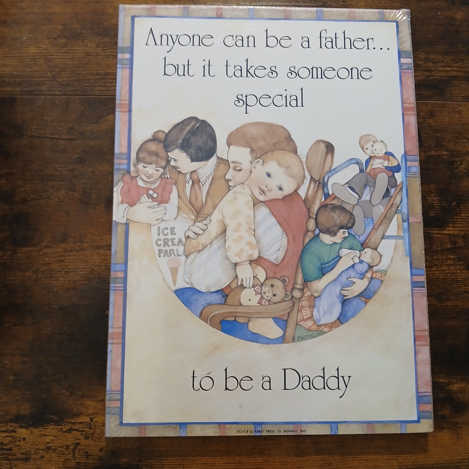 VTG Wall Decor Fathers Fatherhood « It Takes Someone Special to be a Daddy »