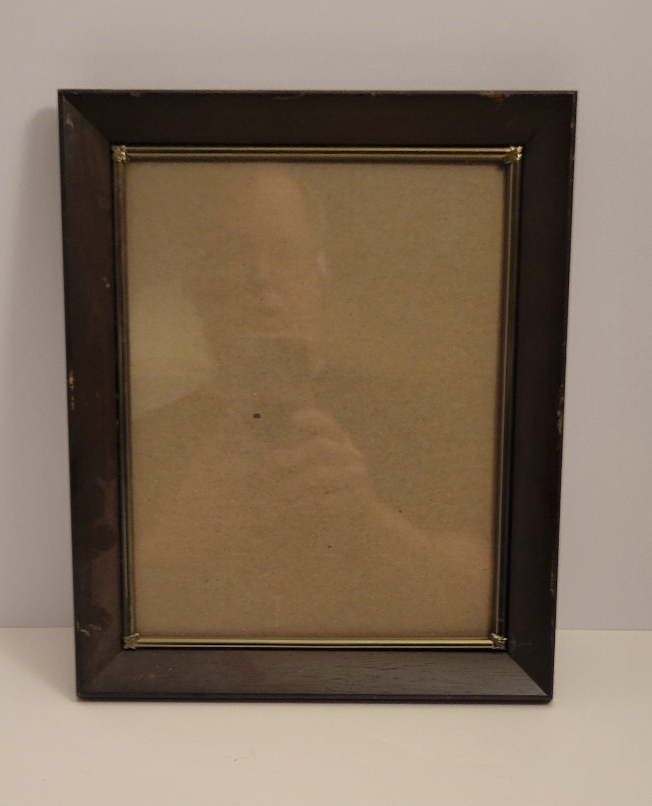 Three heavy wooden picture frames. Various styles, see photos.