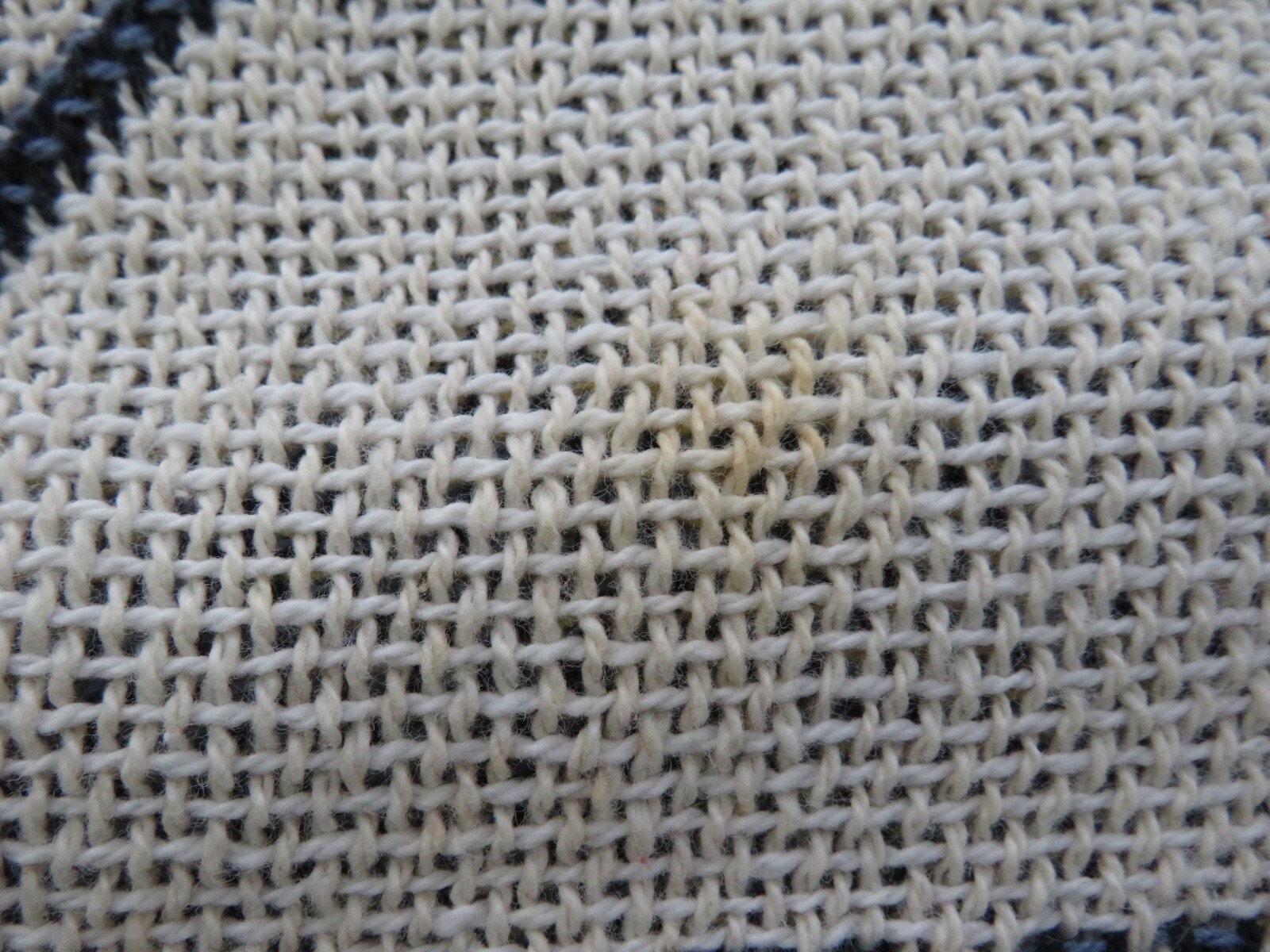 Footprints in the Sand Throw Blanket Lap Afghan Religious Woven Cotton 46&Prime;x67&Prime;