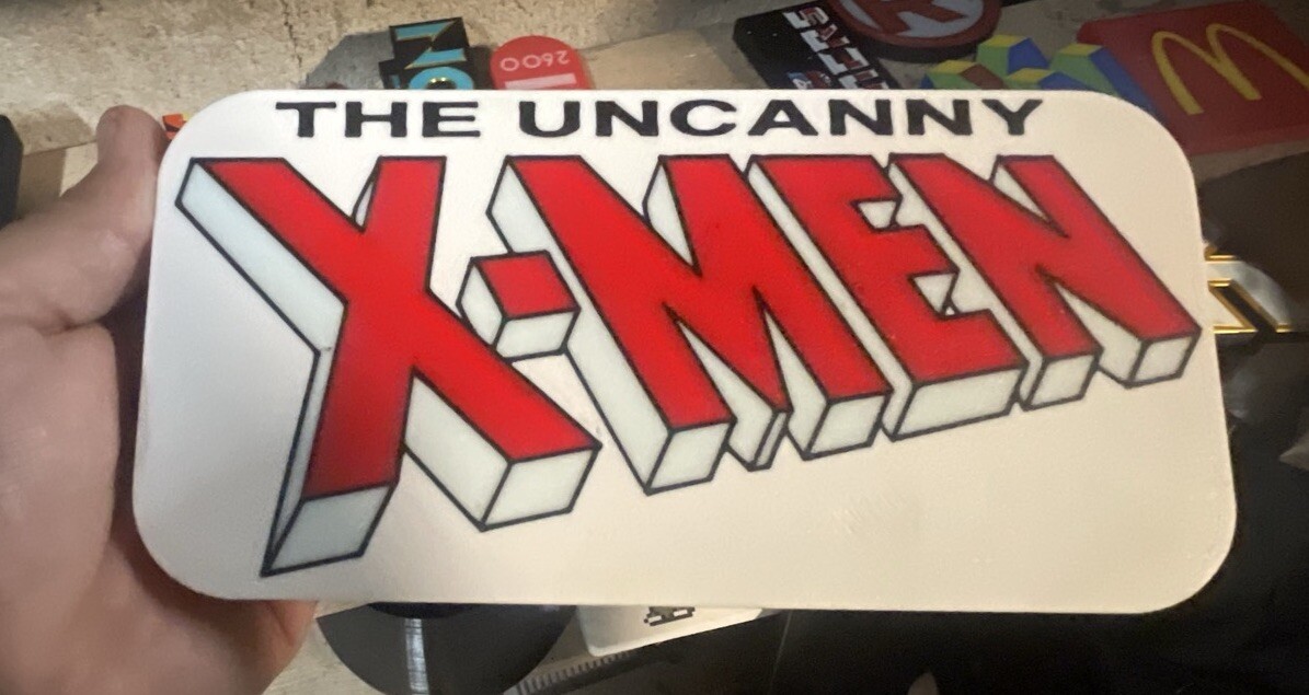The Uncanny X-Men x men « the uncanny » Sign 8” Hang Or Stand