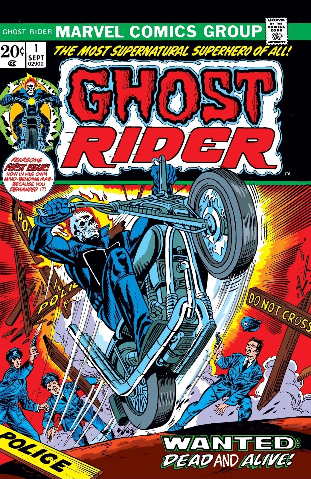 GHOST RIDER # 1 COMIC book cover Poster print 11&Prime;x17&Prime; free shipping