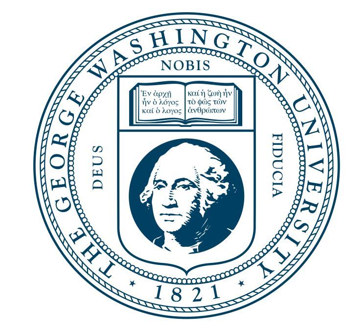 George Washington University Sticker Decal R803