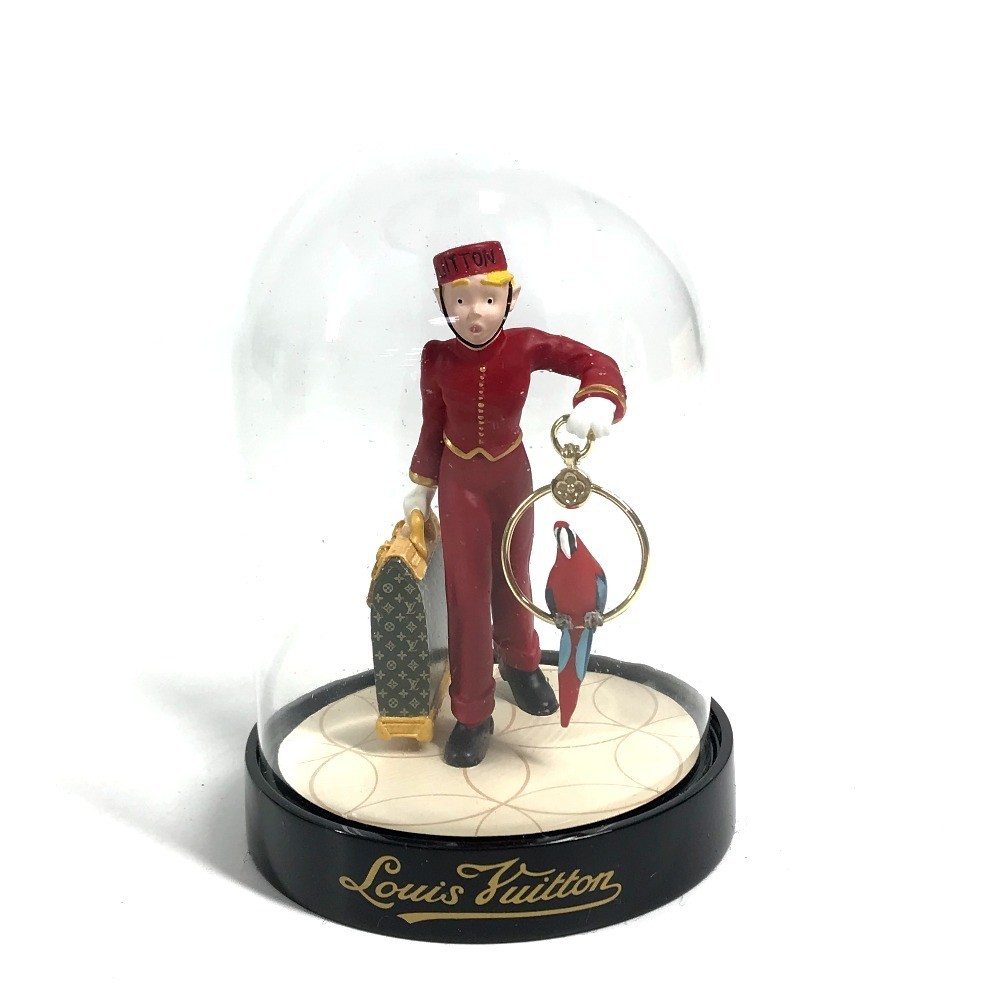 LOUIS VUITTON M99551 2012 Novelty Page boy Dome Interior Bird object Glass