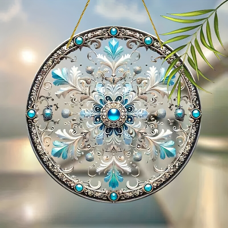Acrylic Snowflake Suncatcher Window Hanging Decoration Wall Art Decoration