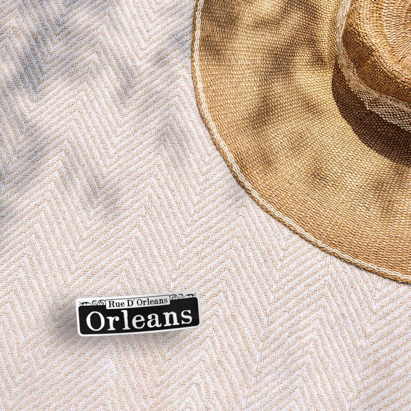 Orleans Street New Orleans Sticker – NOLA Louisiana Street Sign Decal for Laptop