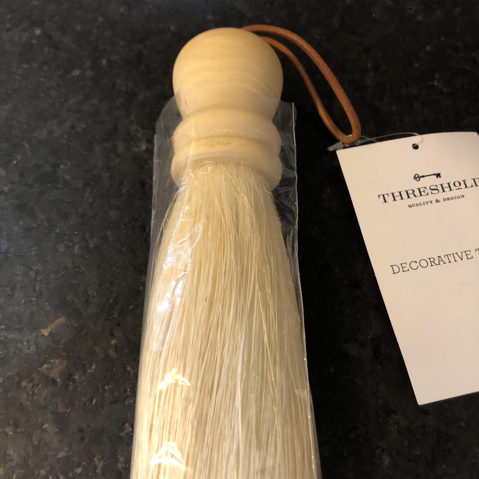 4 Threshold 12&Prime; Decorative Tassel Figurine