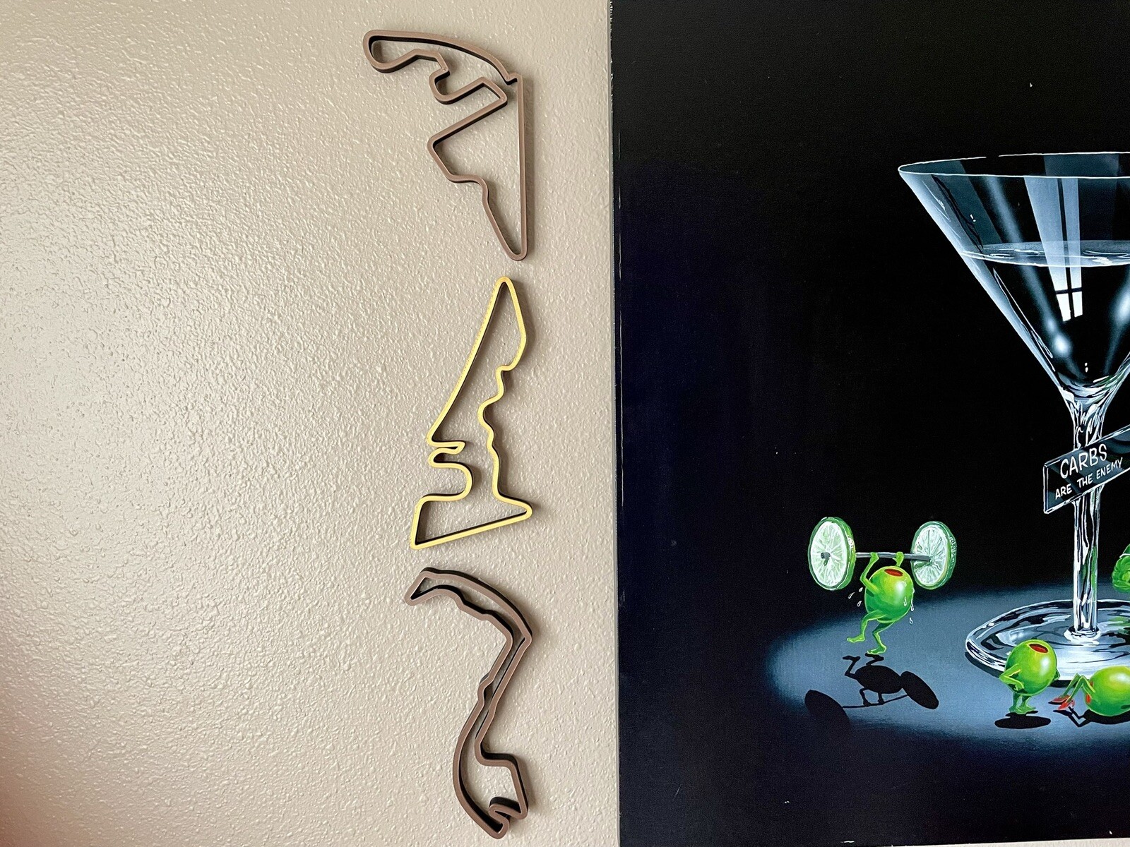 F1 Track Art (Set of 5 Tracks) | 2024 F1 Season |F1 Circuit |F1 Gift |Formula 1